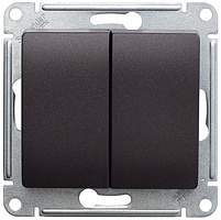 Механизм выключателя 2-клавиши шоколад SchE GSL000851