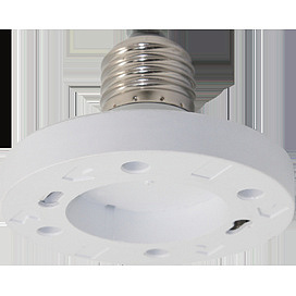 Переходник с цоколя Е27 на GX53 белый