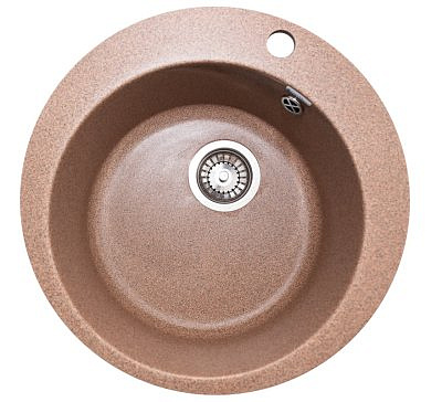 Мойка для кухни GranAlliance G-11 490мм цвет терракот