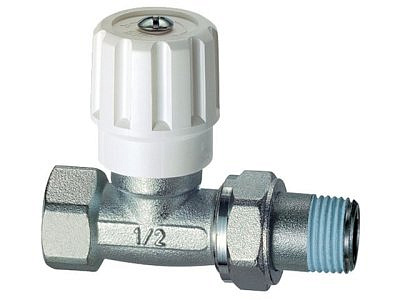 кран для радиатора прямой 1/2 с руч.регул. 33951