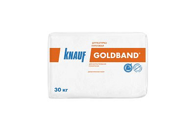 Штукатурка гипсовая KNAUF-Гольдбанд (30 кг)