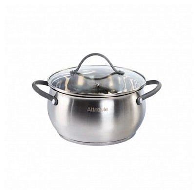 Кастрюля с крышкой SCANDINAVIA 18см 2,5л  ASK044