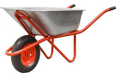 Тачка строительная ECO WB301-1(130л,300кг,1 колесо 4.0-8) 