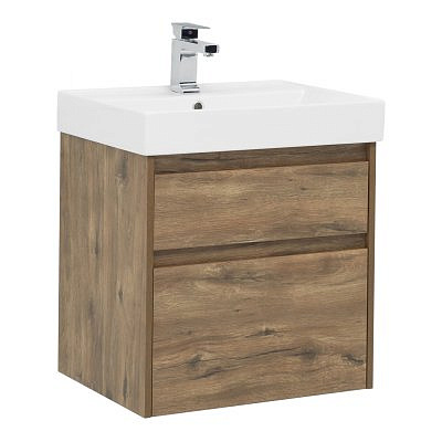 Тумба Aquanet Nova Lite 60 2 ящик цвет дуб рустикальный без умывальника 249512