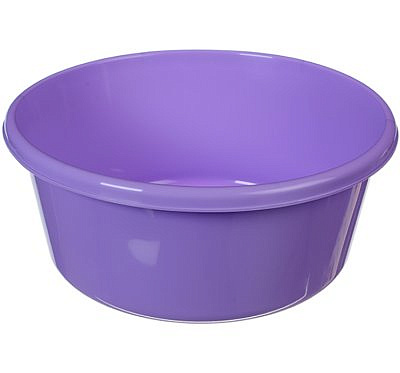 Таз круглый 11л лиловый