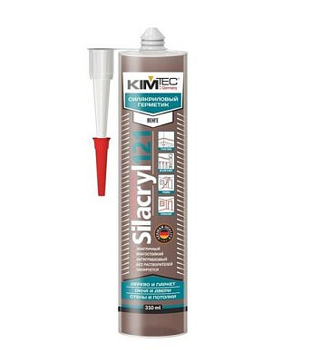 Герметик KIMTEC силакрил 121 венге 310мл 02-04-77