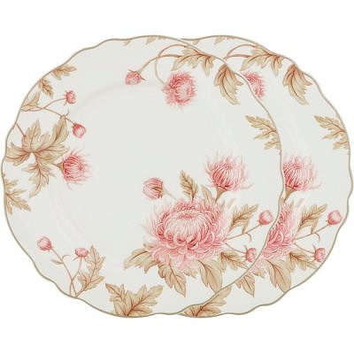 НАБОР ТАРЕЛОК ЗАКУСОЧНЫХ "LEFARD" Астра  2 ПРЕДМЕТА 21 см 264-1016