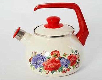 Чайник эмал. Поляна 2,5л TM Metalac