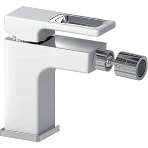 Смеситель для биде Gappo G5017-8 белый/хром 