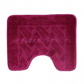 КоврикBANYOLIN U-tipe50*60см.,D.FUCHSIA  бордо