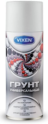 Грунт универсальный белый аэрозоль 520мл VIXEN