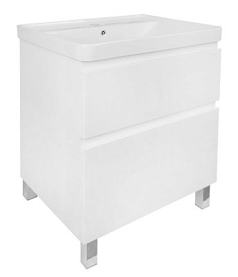 Тумба Мила 60Н напольная с раковиной Monte 60  AZARIO CS00085830