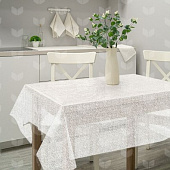 Клеенка столовая 016 white LACE ( Муза) (1.37*22м)