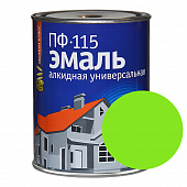 Эмаль ПФ-115 Эконом универсальная салатовая 0,8кг