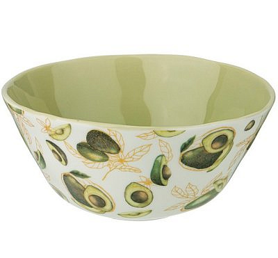 САЛАТНИК BRONCO "AVOCADO" 1400 МЛ 20*9,5 СМ ЗЕЛЁНЫЙ 189-429