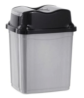Ведро для мусора WHIRPOOL серое 2л HL011499