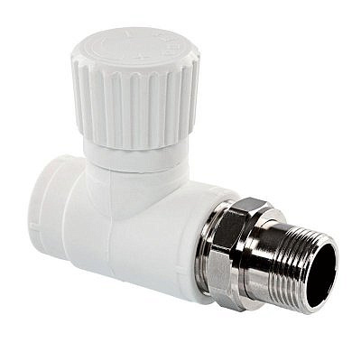 Вентиль 20*1/2 для радиатора прямой.