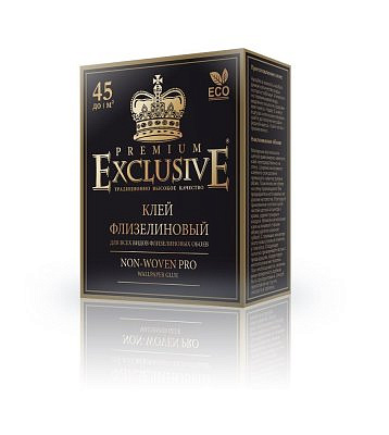 Обойный клей EXCLUSIVE флизелиновый PRO 250 г