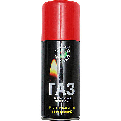 Газ для заправки зажигалок (continent comfort) 100мл