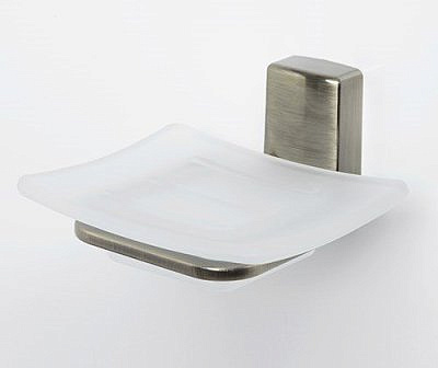 Мыльница стекло К-5229, светлая бронза Wasser Kraft