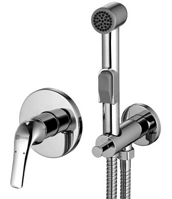 Смеситель для биде  Lemark LM1219C с  гигиеническим душем, хром