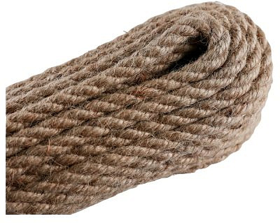 Веревка джутовая 8мм*20м SMP-65266-20