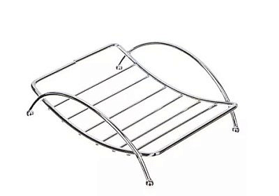 Мыльница VETTA прямоугольная металл 12х9х4см 463-751