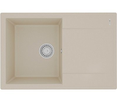 Мойка для кухни IMANDRA 760 бежевый с сифоном 9910026 LEMARK  