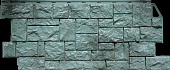 Фасадная панель Камень дикий Серо-зеленый