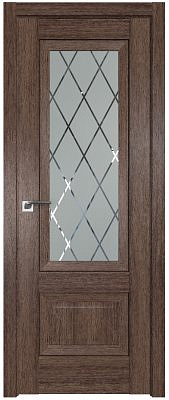Межкомнатная дверь ProfilDoors 2.90 XN Салинас темный ст.ромб крупный*700