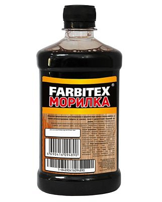 Морилка деревозащитная водная FARBITEX тик 0,5л
