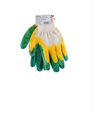 Перчатки х/б с латексным покрытием двойной облив13 класс STARTUL