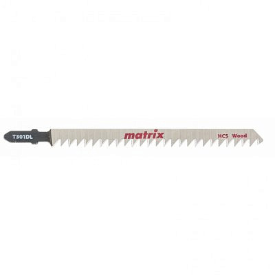 Пилка д/эл.лобзика по дер. 110*4мм- 3шт.,Т301DL, HCS  "MATRIX" Profess.