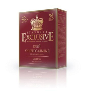 Обойный клей EXCLUSIVE универсальный STANDART 250г