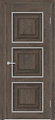 Дверь межкомнатная ЭКО 47 дуб корица  700 (ст.бронза)