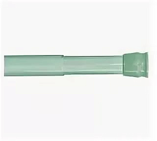 Карниз для ванны 110-200 см , зеленый ,без колец, MILARDO, 012А200M14