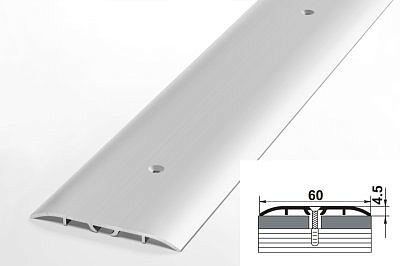 Профиль ПС07-1 алюминиевый без покрытия 60*1350