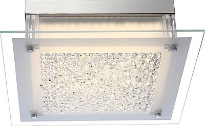 Люстра потолочная GLOBO 49311 хром 1*17 3W LED