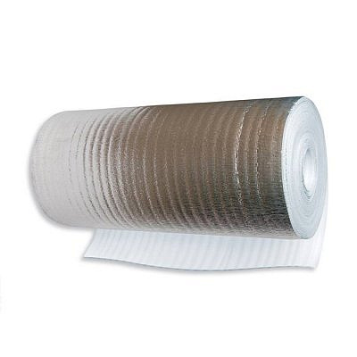 Изолон ППЭ-Л- 1,2м 3мм на метраж цена за метр подложка фольгированная