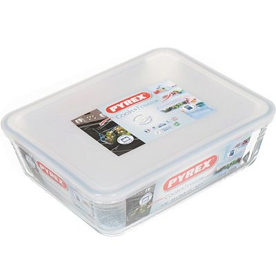 Форма для запекания и выпечки COOK&FREEZ с крышкой 24х19х8см 2,6л прямоугольная 243P000 