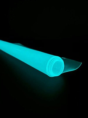 Термо клеенка 11 HMS NEON РИФЛЕНАЯ 0,8м*0,8мм*25м GREEN