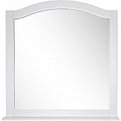 Зеркало АСБ Модерн 105 белый патина серебро 