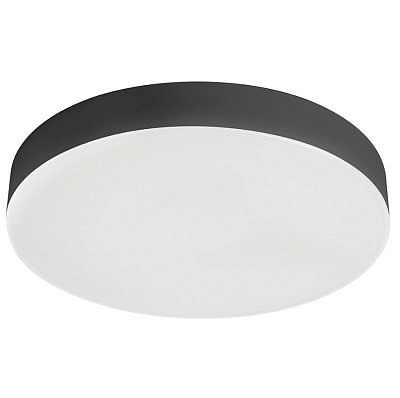 Светильник со светодиодами черный 266 AL 6W 480Lm 4000K  51297