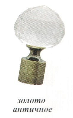 Наконечник Орион золото античное D16  16.01.34.101