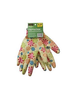 Перчатки нейлон нитриловое покрытие,желтые STARTUL