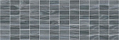Zen Декор мозаичный чёрный MM60068 20х60