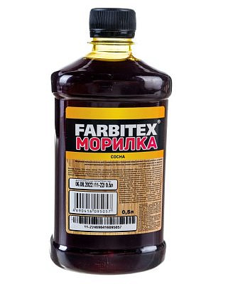 Морилка деревозащитная водная FARBITEX сосна 0,5л