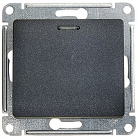 Механизм выключателя 1-клавиша с подсветкой антрацит SchE GSL000713