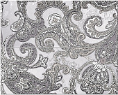 Sfumato Grey Decor " Paisley"  40.2x50.5