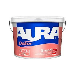 Грунт AURA Dekor grund под декоративные штукатурки и краски 10 л
